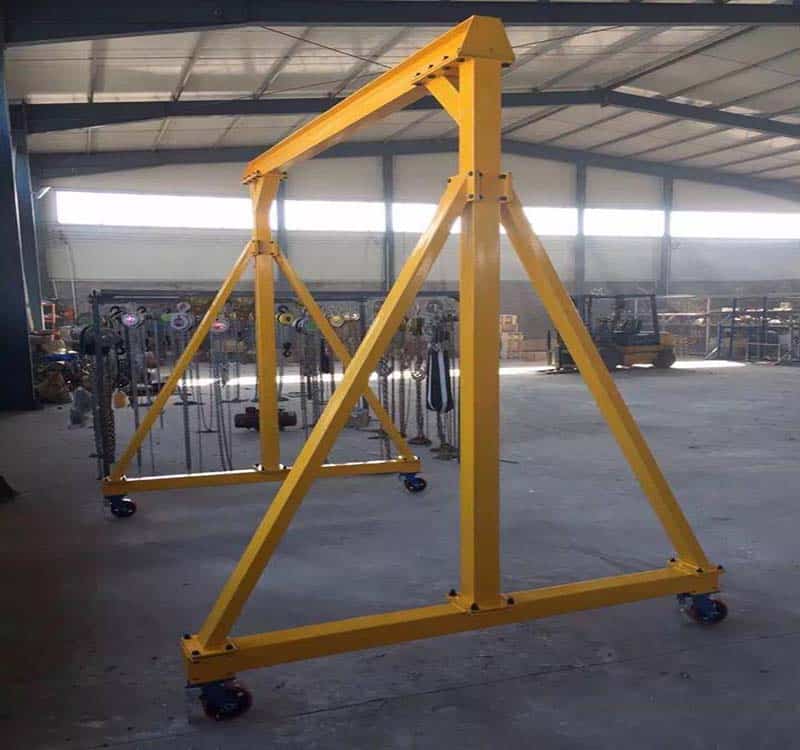 5ton Manual Gantry with Chain Hoist | Philippine Crane & Hoist