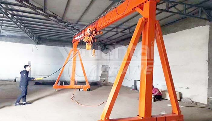 1 Ton Craneandportable Gantry Crane Qatar Entertainment Industry Crane